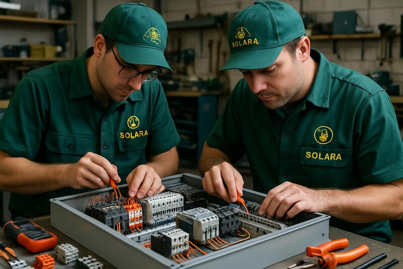 Fabricação de Painéis Elétricos